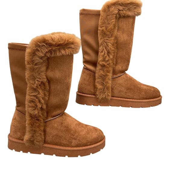 NEW Journee Collection Women’s Cleeo Mid Calf Boots Size 8 - Picture 1 of 11